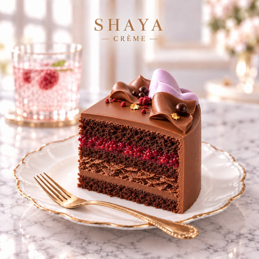 Dark Chocolate mixberry Cake