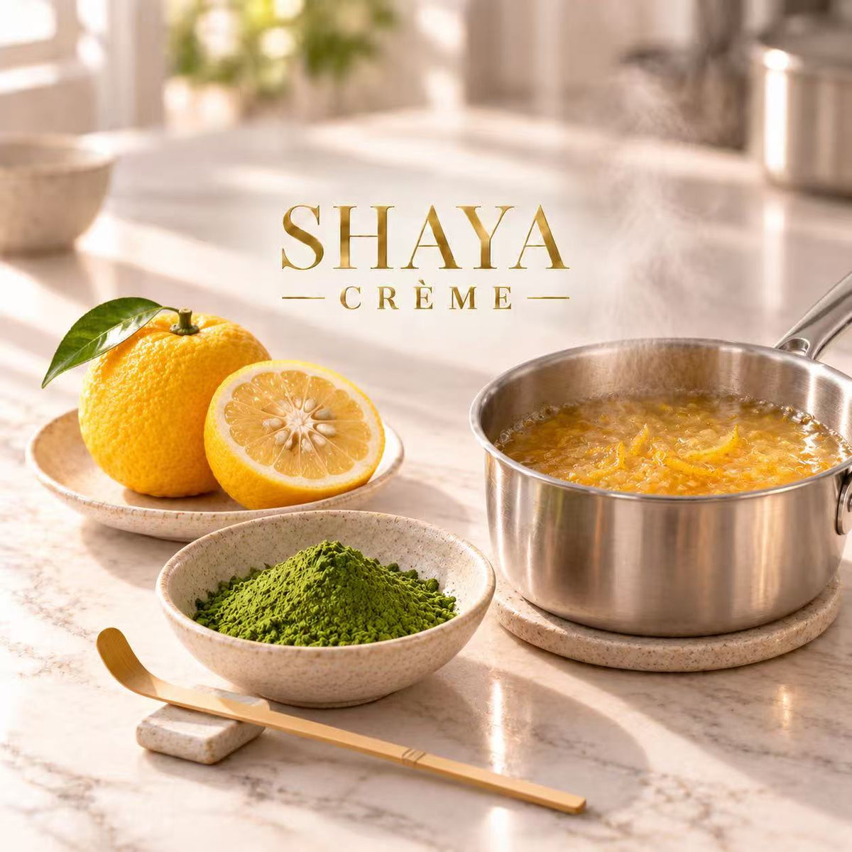 Yuzu Kiss Matcha Cake