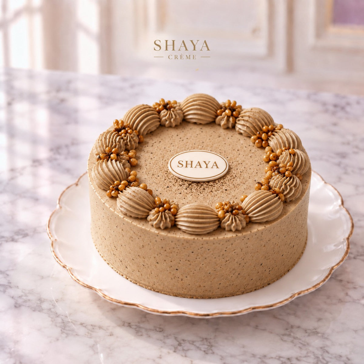 Hojicha Genmai Cloud Cake