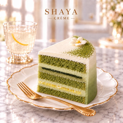 Yuzu Kiss Matcha Cake