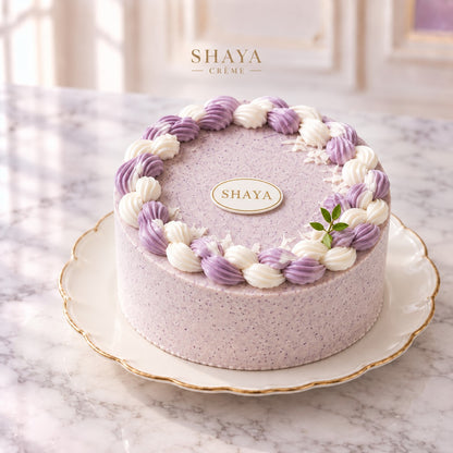 Taro Coconut Cloud Cake