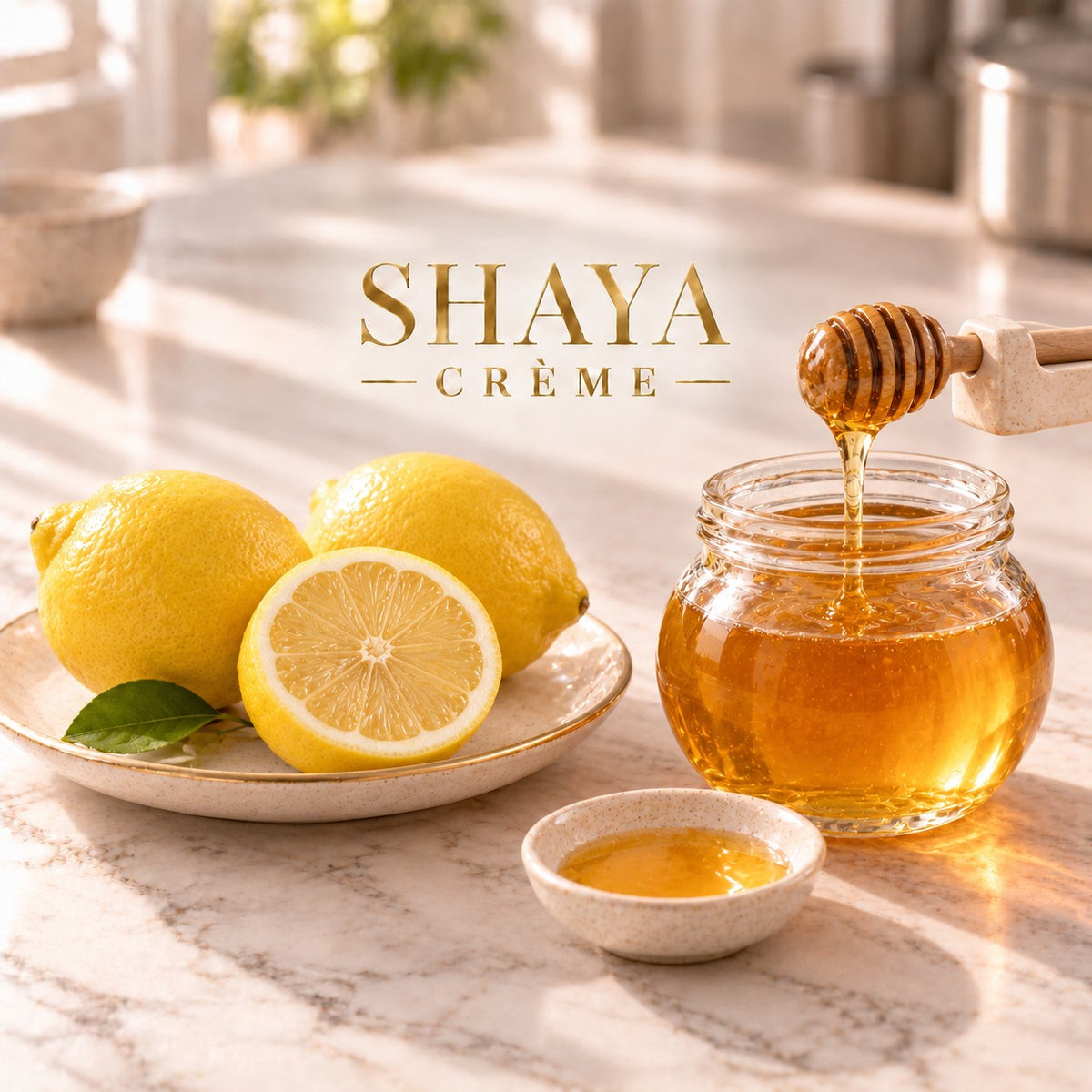 Honey Lemon Glow Cake